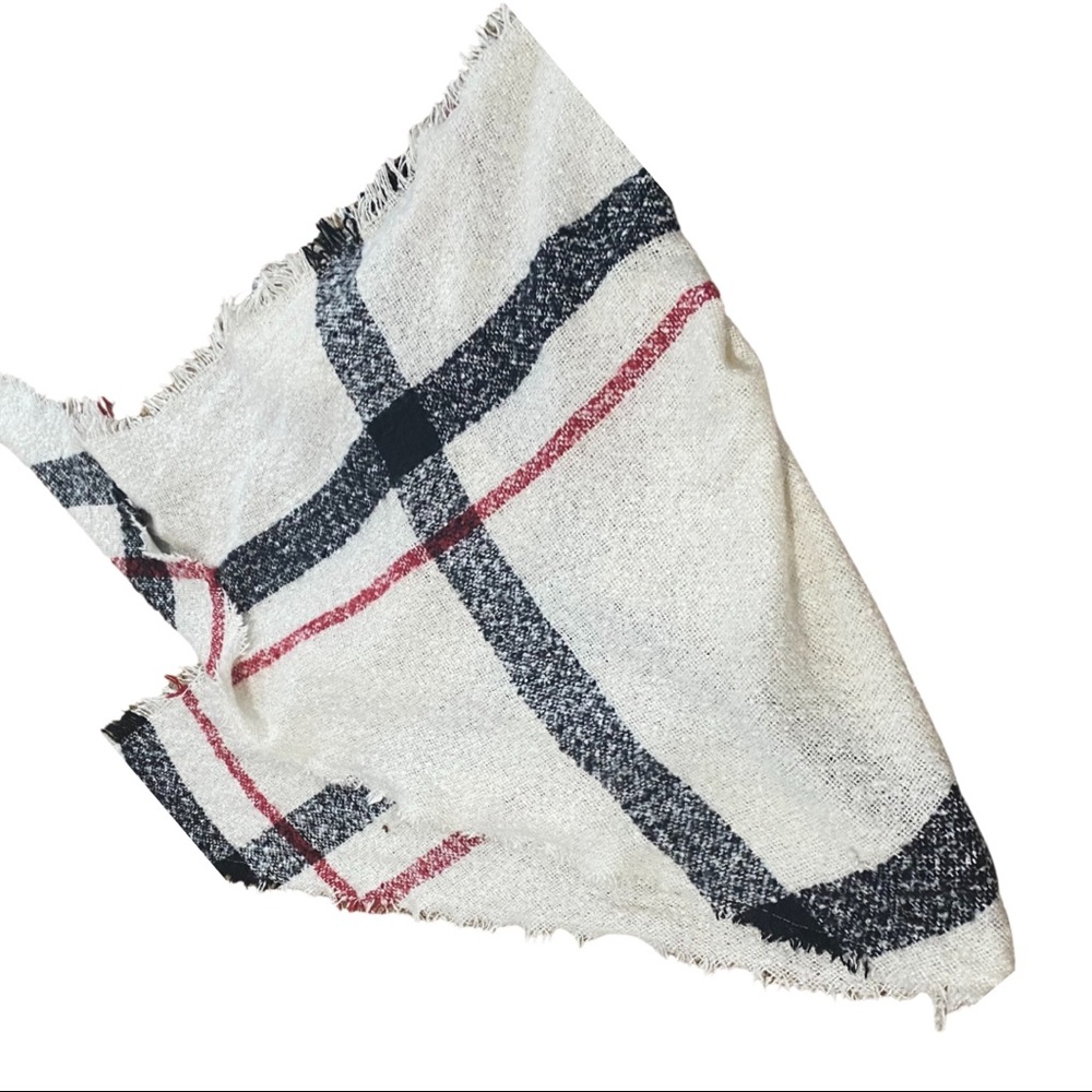 Burberry Pattern Plaid Starf Square